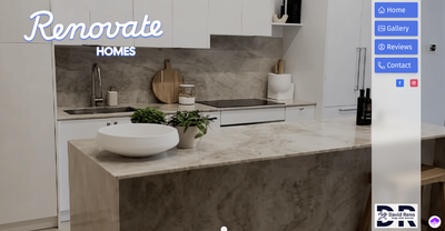 An image of a website made with thundr.